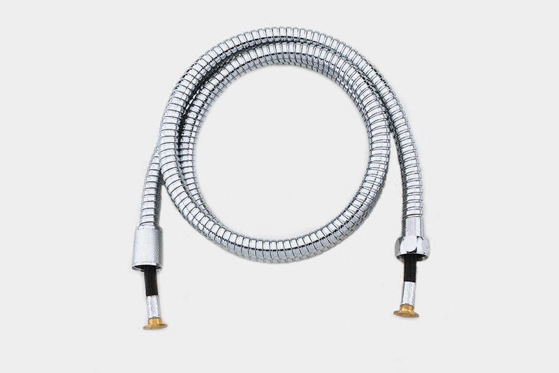 廠家批發(fā)1-2米銅鍍鉻雙扣抗水壓淋浴防爆軟管花灑噴頭管