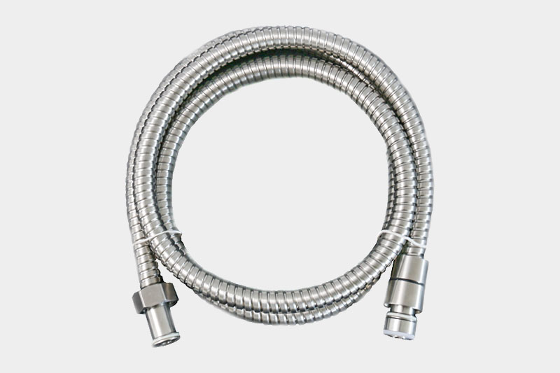 1.5米不銹鋼拋光萬向浴室防爆加密防纏繞淋浴花灑軟管
