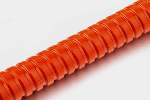 橙色金屬噴塑浴室不銹鋼淋浴波紋軟管特價(jià)直銷